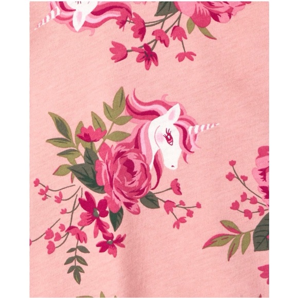 THE CHILDREN’S PLACE | NWT Girls Floral Cut Out Dress in Pink Melon | XS (4) - Picture 4 of 10